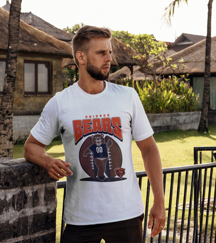 Chicago Bears Staley Da Bear Football Mania 2026 T-Shirt