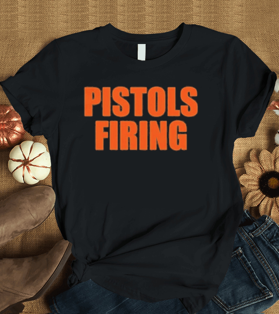 Old Row OSU Pistols Firing T-Shirt