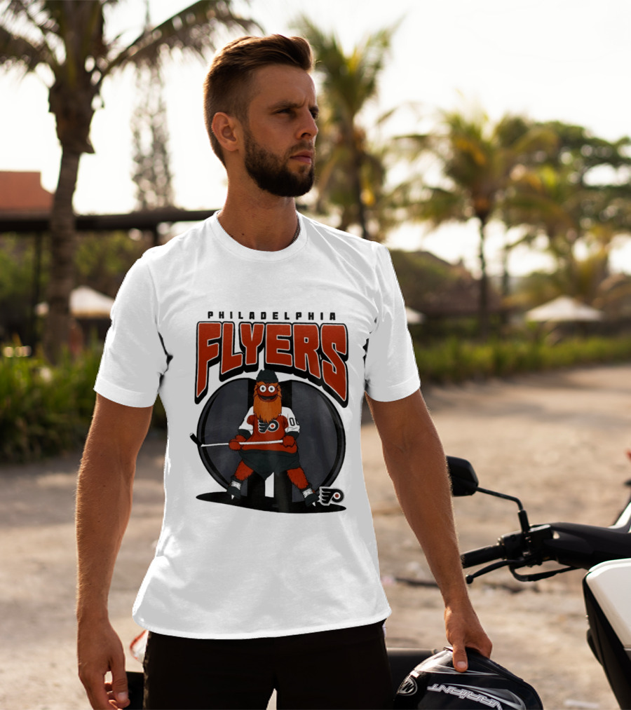 Philadelphia Flyers Gritty Mania NHL 2026 Hockey Mascot Fan Gear T-Shirt
