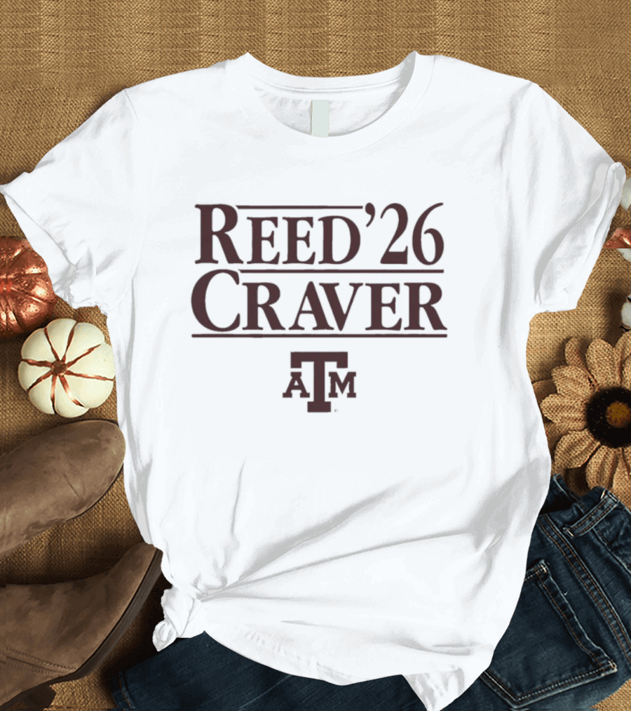 Reed '26 Craver Texas A&M Football ATM T-Shirt