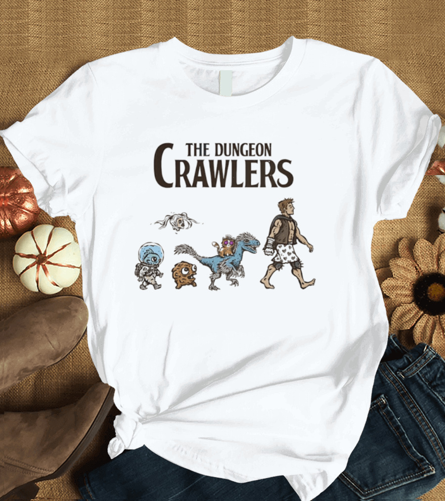 The Dungeon Crawlers Adventure Creatures And Characters T-Shirt