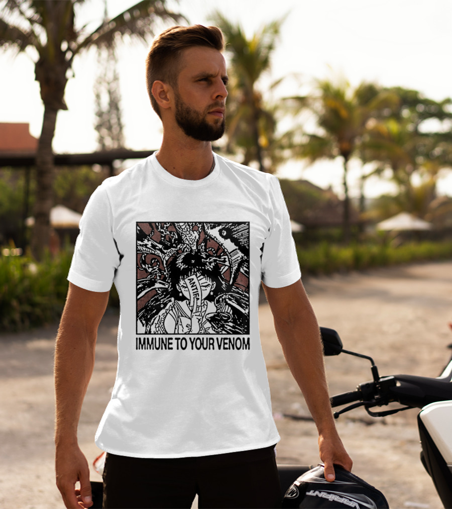 Antifa Immune To Your Venom Antifascist T-Shirt