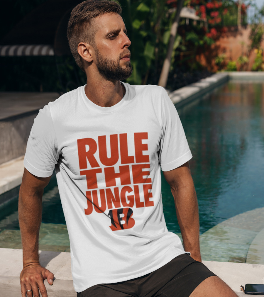 Cincinnati Bengals Rule The Jungle Bengals B T-Shirt