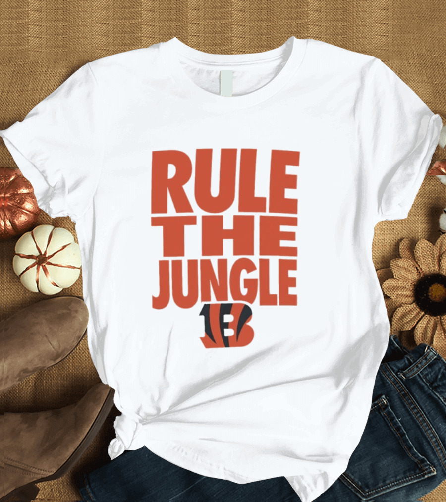 Cincinnati Bengals Rule The Jungle Bengals B T-Shirt