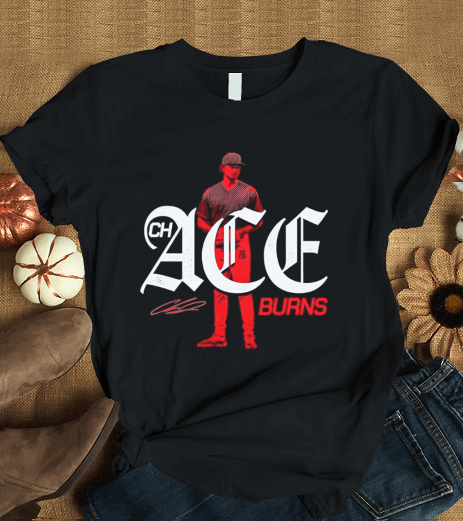 ChACE Burns Cincinnati Reds Chase Burns Baseball Player T-Shirt