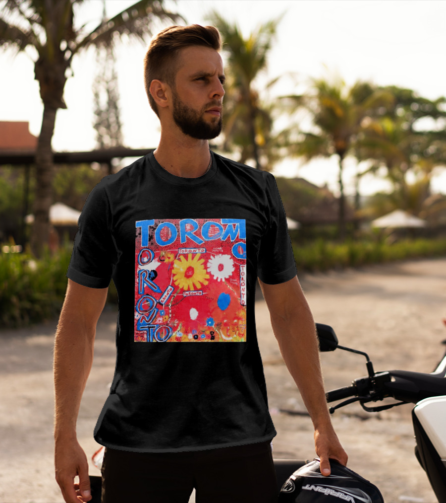 Dylan Cease Ago X Cease Eve Toronto Vibrant Floral T-Shirt