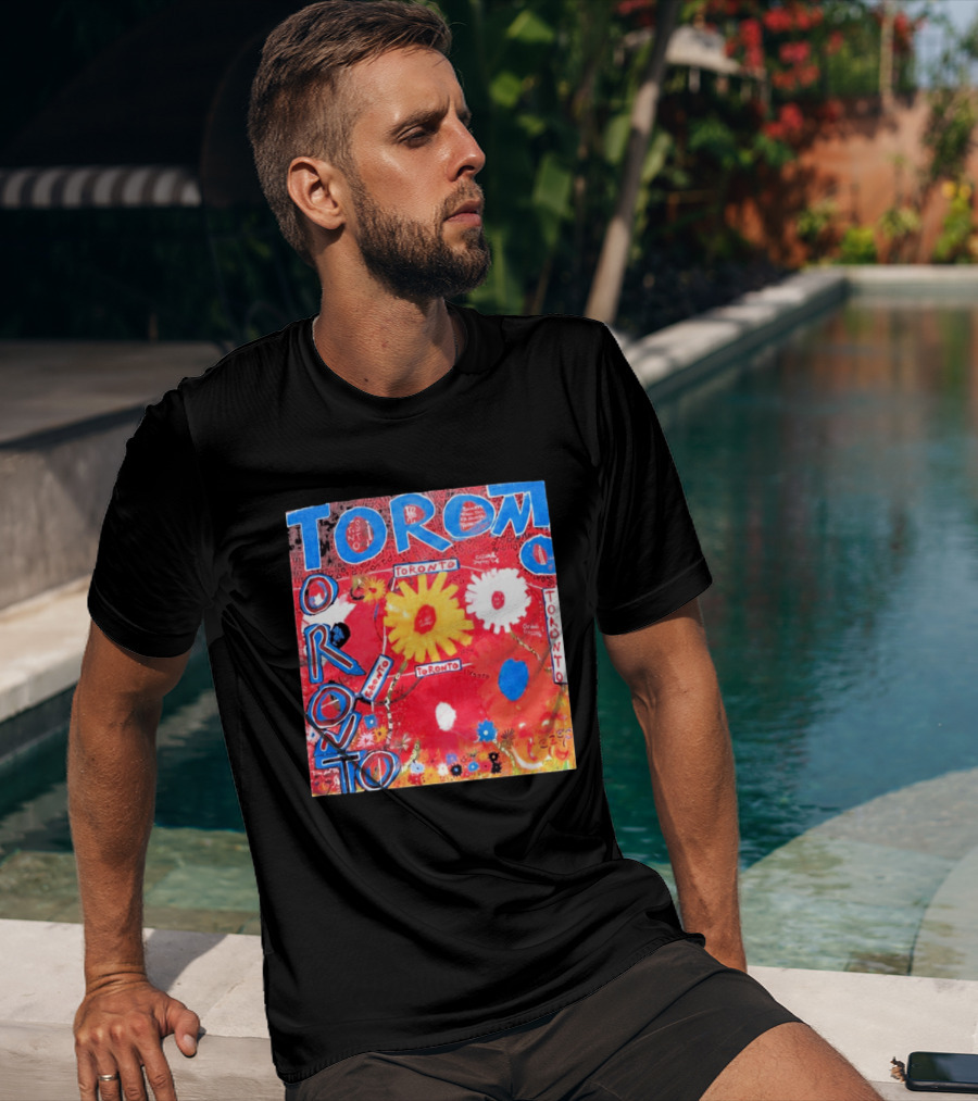 Dylan Cease Ago X Cease Eve Toronto Vibrant Floral T-Shirt