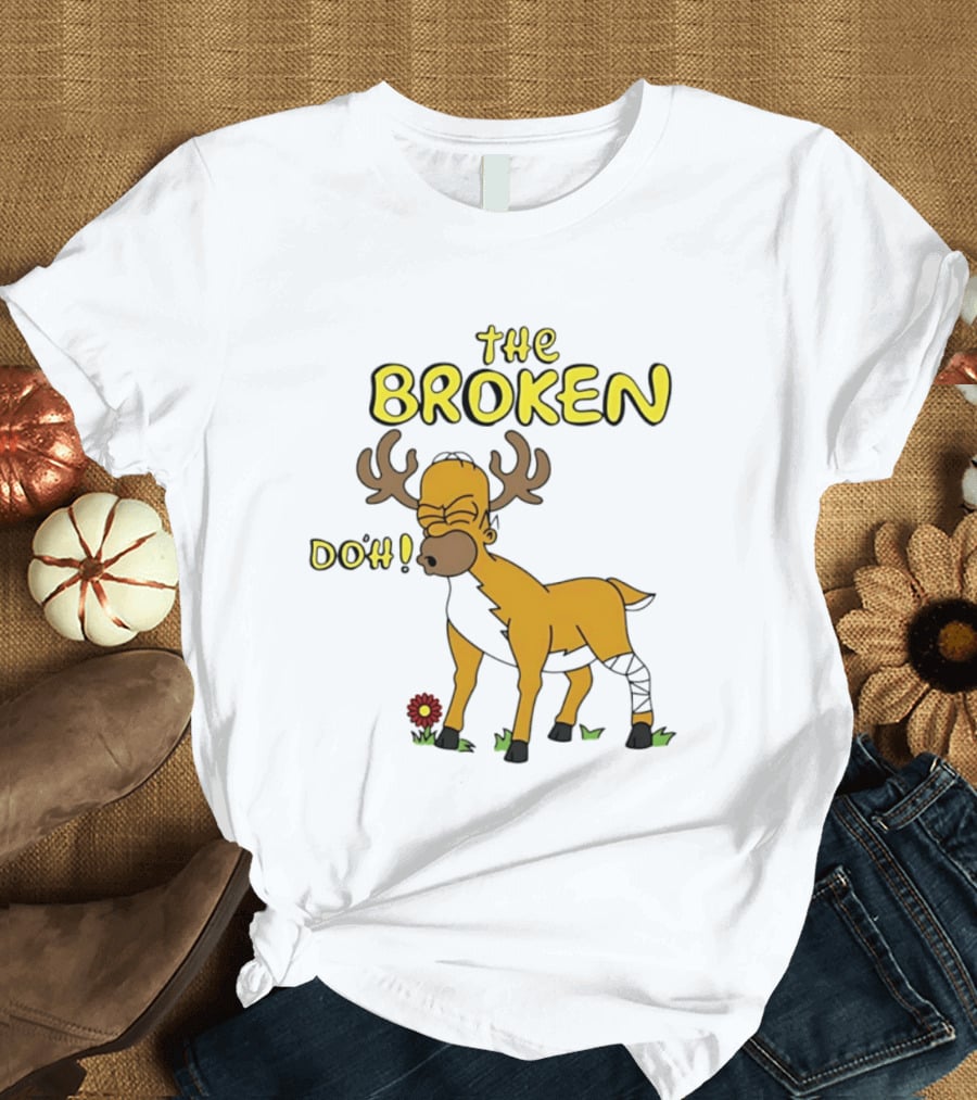 The Broken Doh Deer Homer Simpson The Simpsons T-Shirt