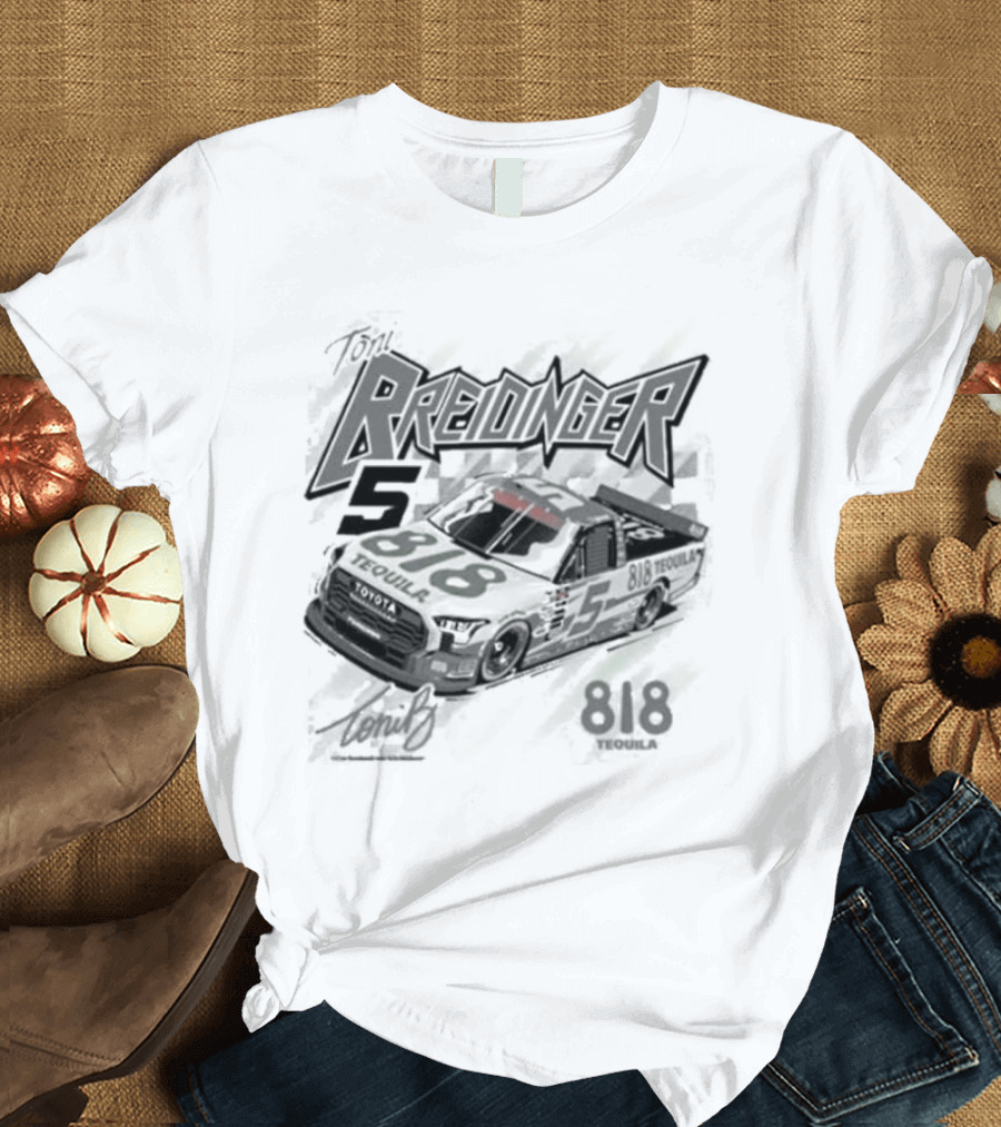Toni Breidinger 818 Tequila Racing 55 NASCAR Car T-Shirt