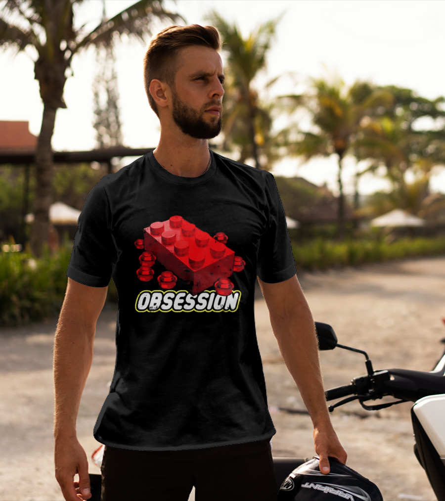 Obsession Red Building Block Toy T-Shirt