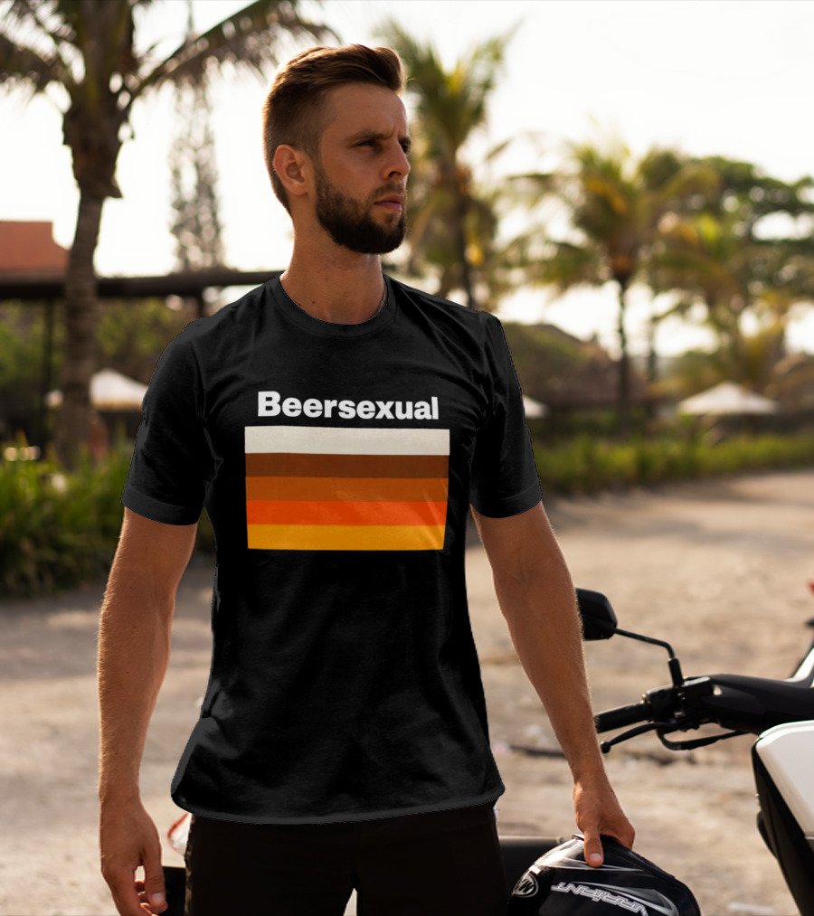 Bearsexual Pride Bear Flag Style LGBTQ+ T-Shirt