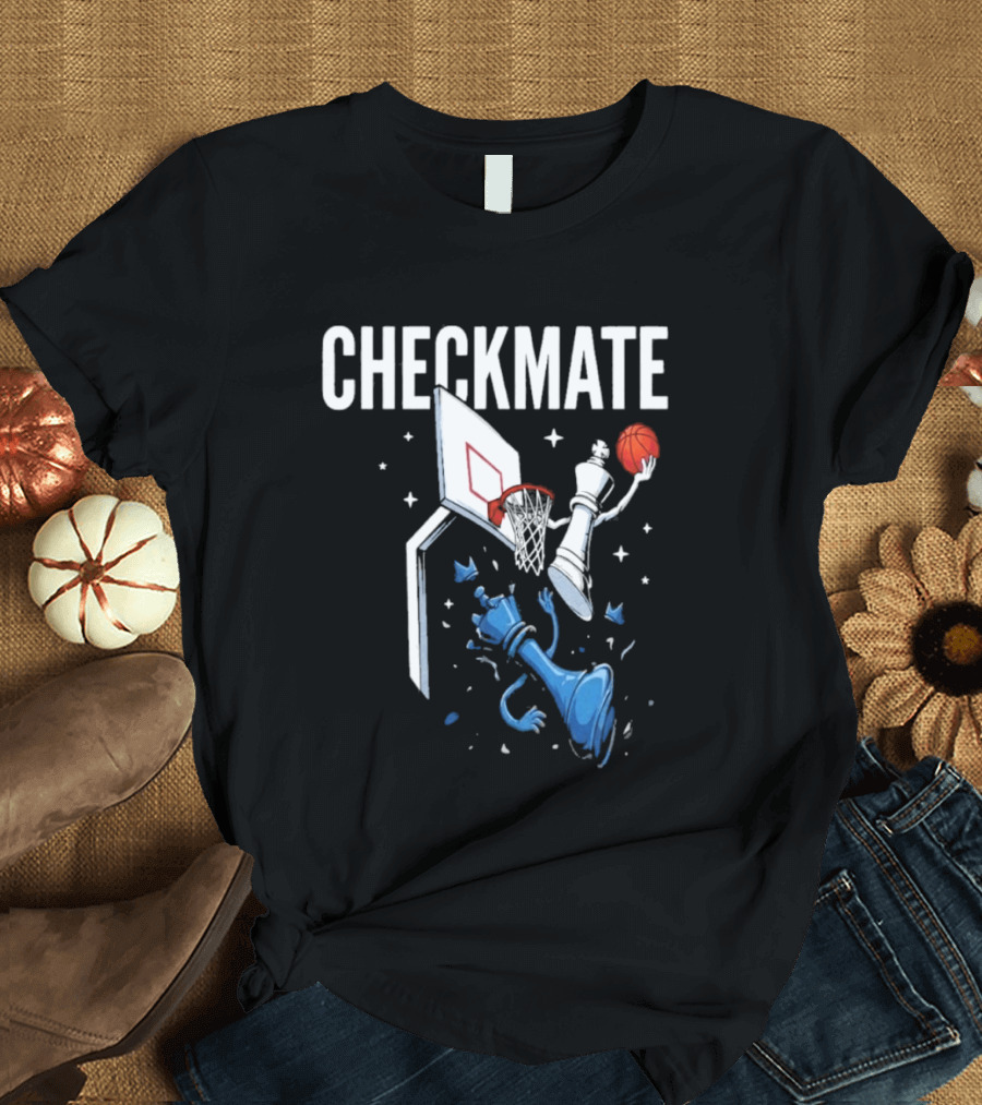 Checkmate Basketball Chess Hybrid Enes Kanter T-Shirt