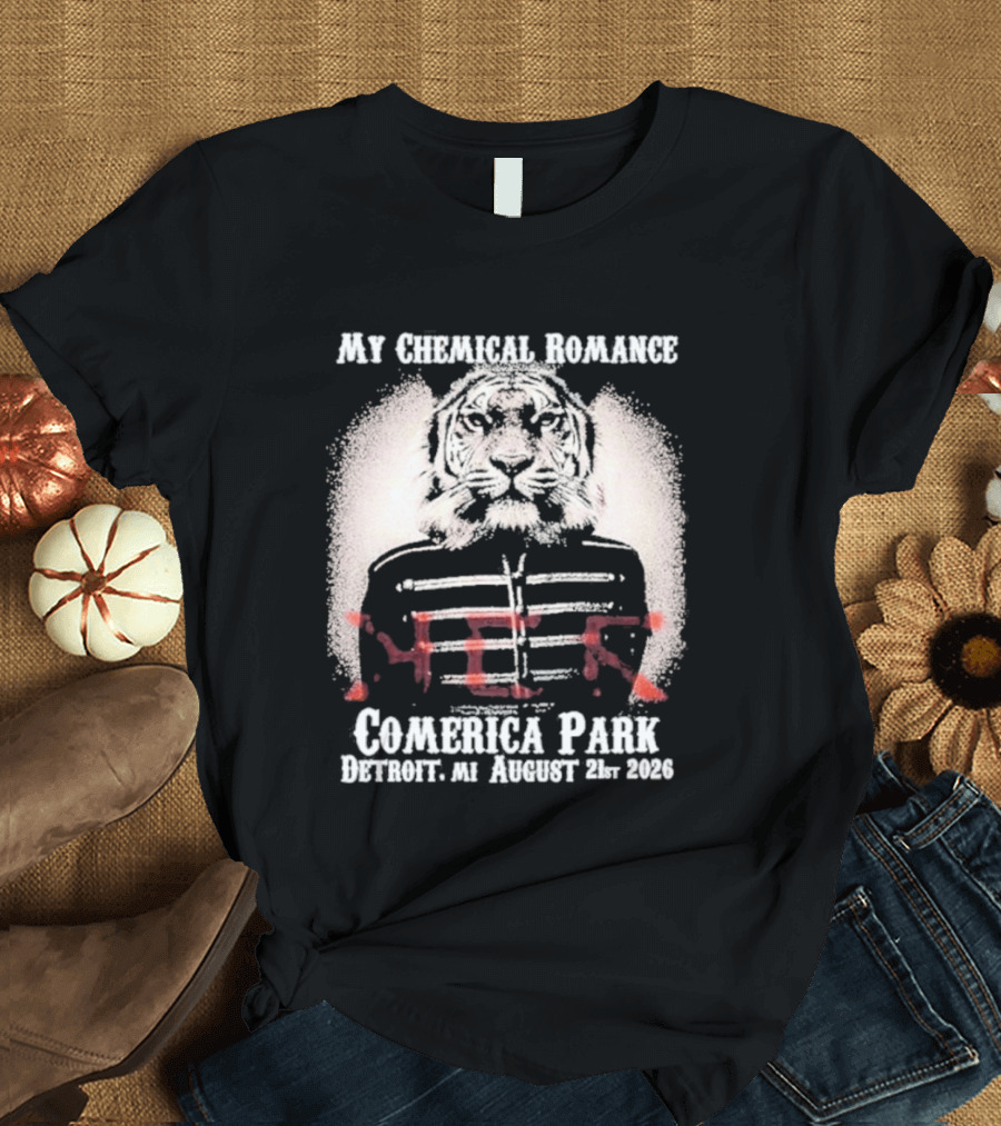 My Chemical Romance MCR Comerica Park Detroit MI August 21 2026 T-Shirt