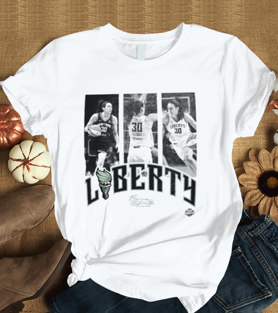Breanna Stewart Liberty 30 New York WNBA T-Shirt