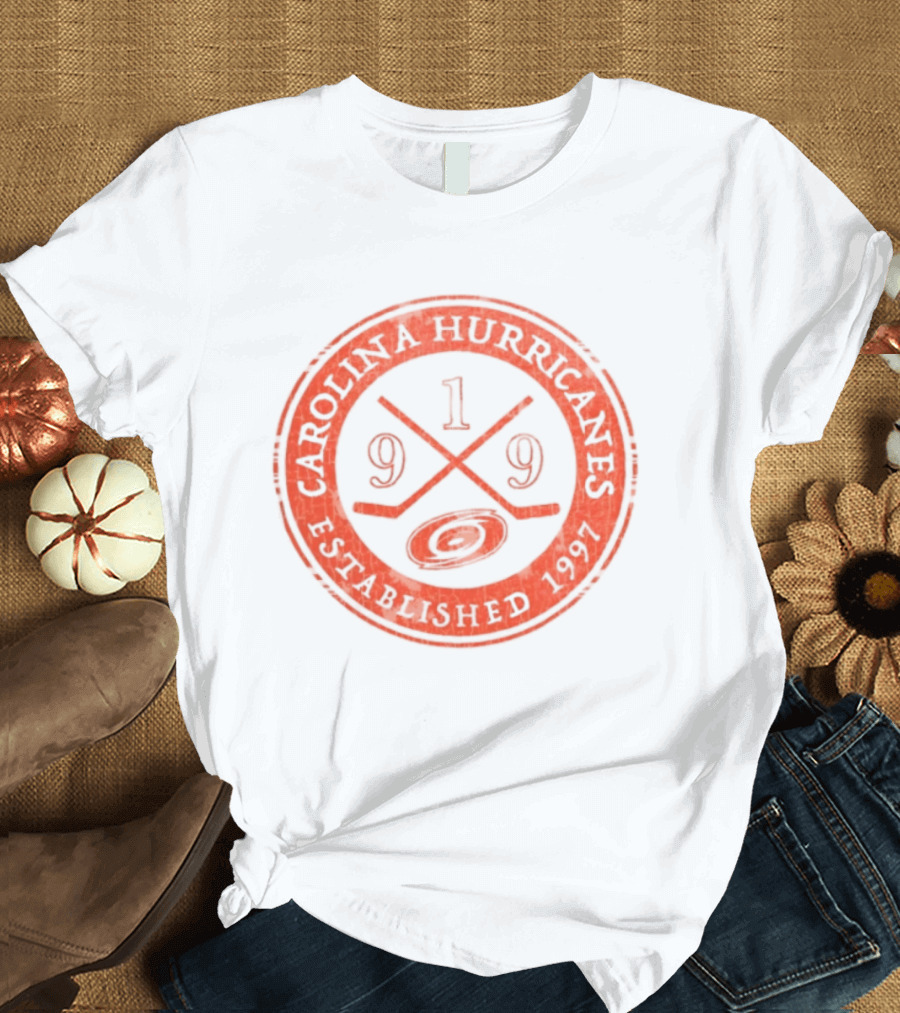 Carolina Hurricanes 919 Established 1997 T-Shirt
