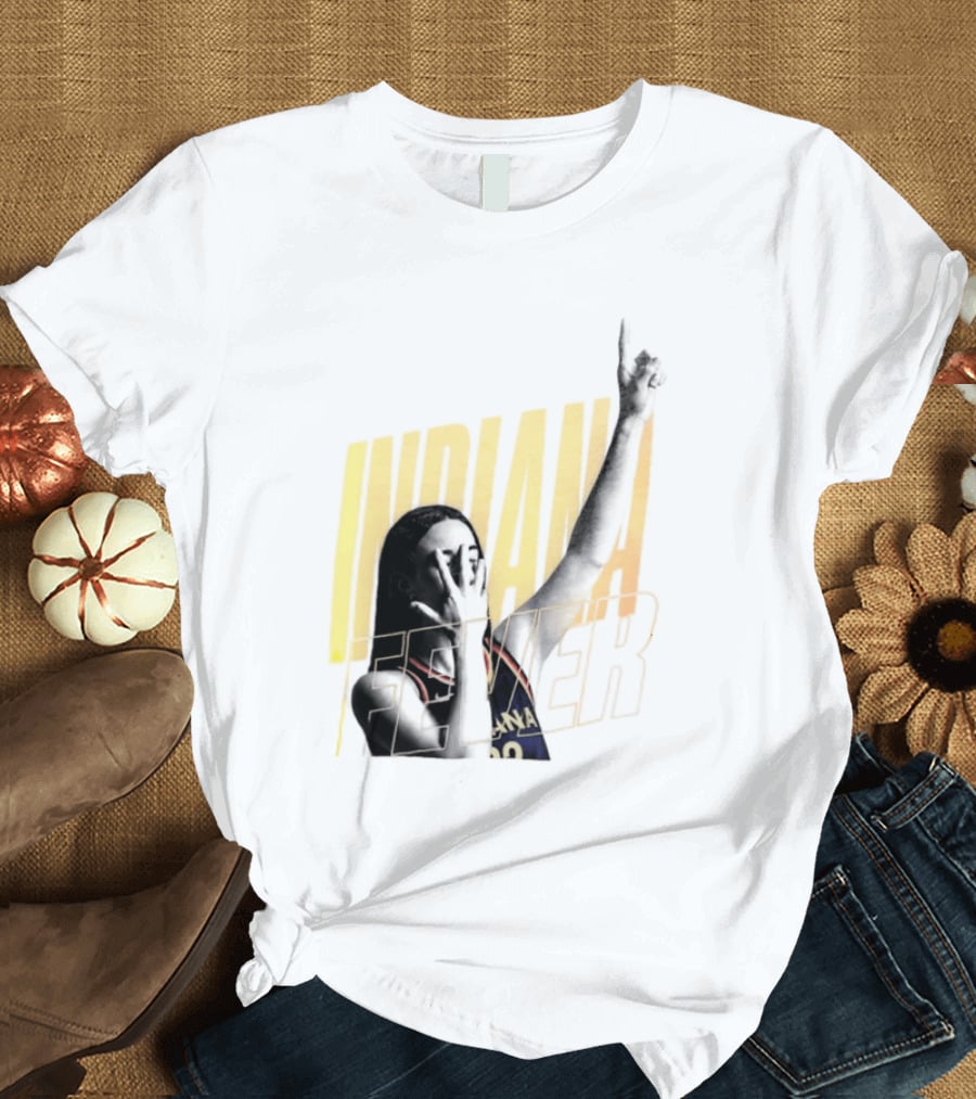 Indiana Fever Caitlin Clark Pointing Indiana Player Gesture T-Shirt