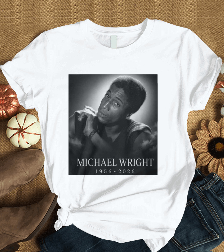 Michael Wright 1956 2026 Memoriam T-Shirt