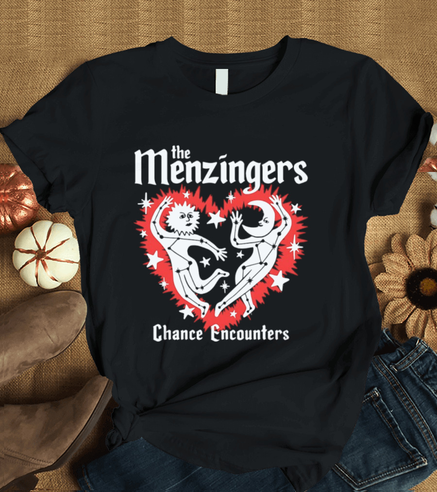 The Menzingers Chance Encounters Heart Starburst Indie Rock T-Shirt