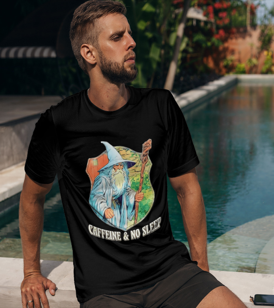 Wizard Caffeine & No Sleep T-Shirt