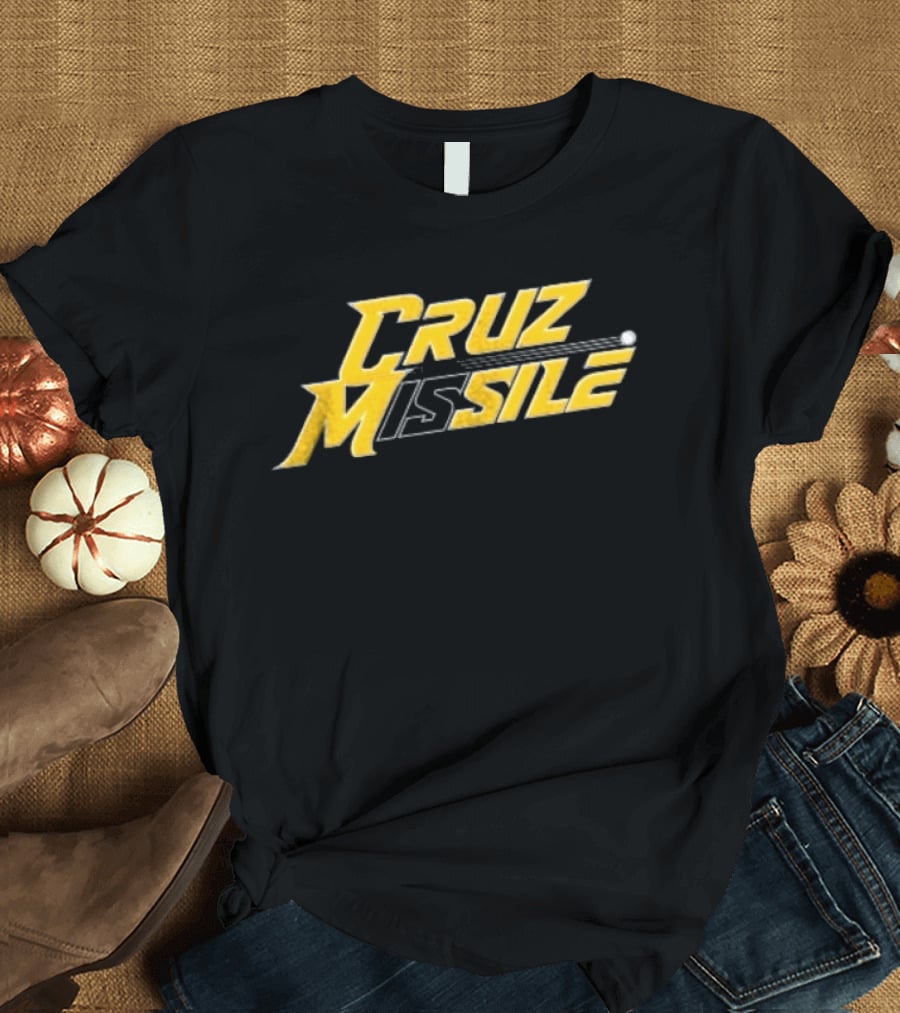 Oneil Cruz Pittsburgh Pirates Cruz Missile T-Shirt