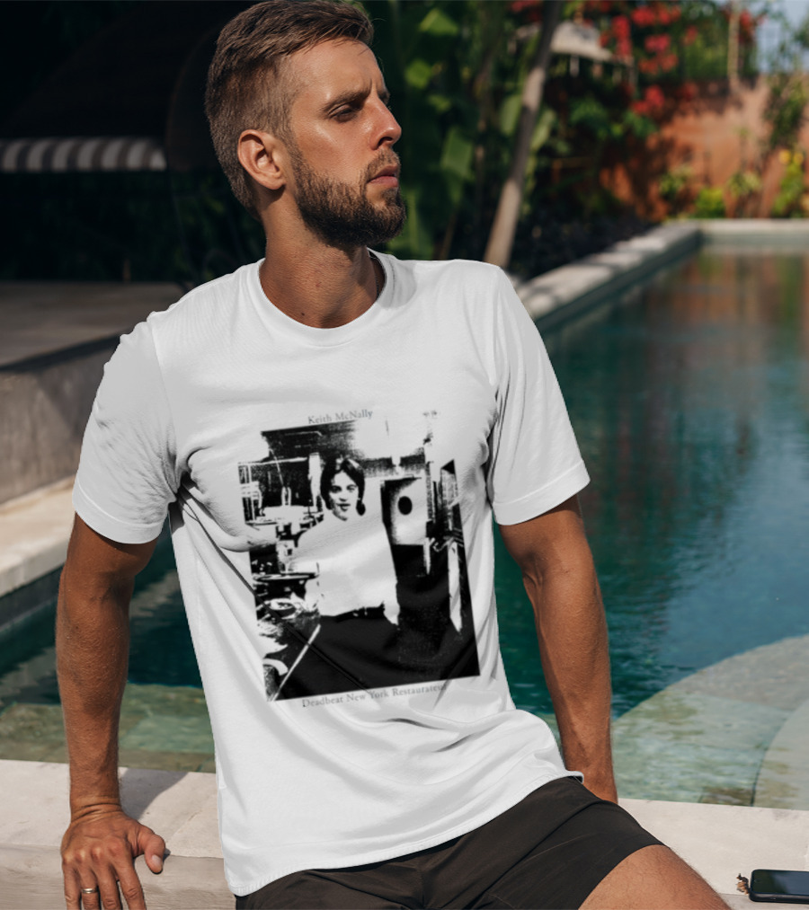 Keith McNally Dead Beat New York Restaurateur Black And White T-Shirt