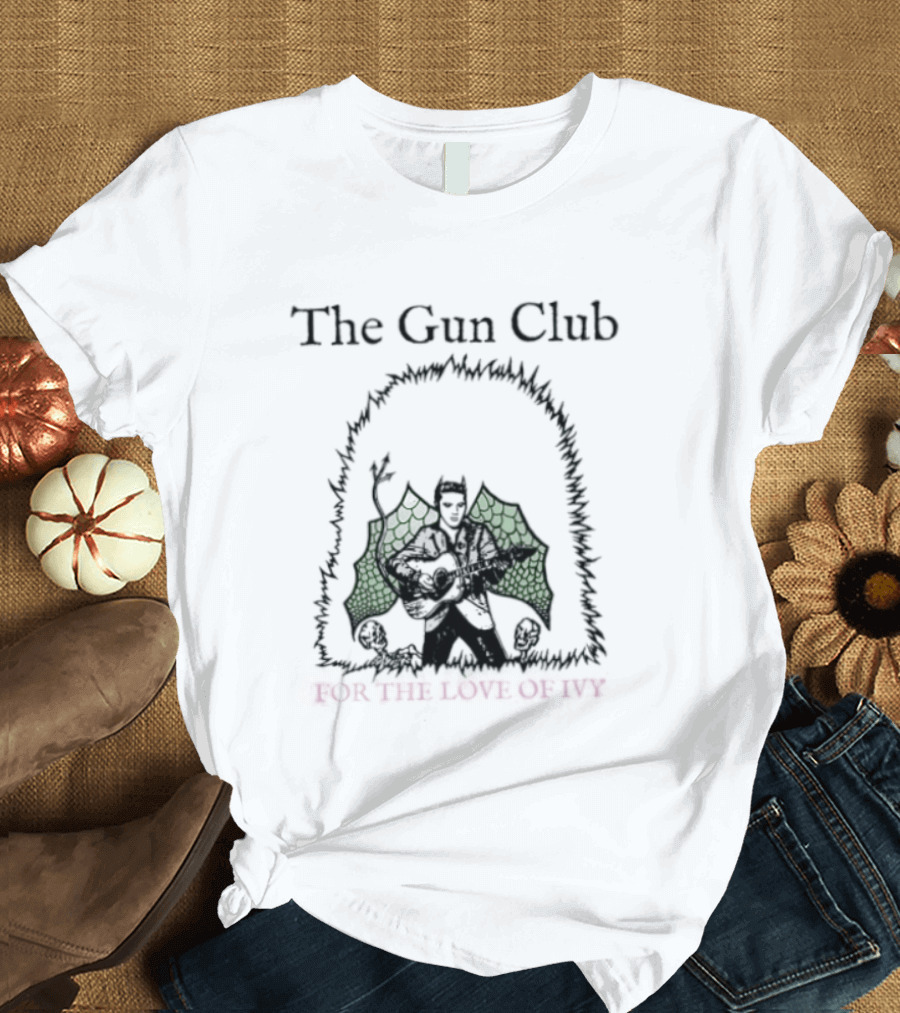 The Gun Club For The Love Of Ivy Bat Wings Jeffrey Lee Pierce T-Shirt