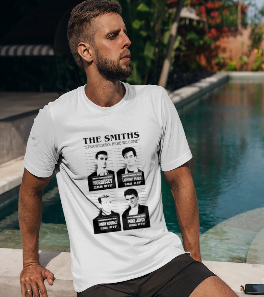 The Smiths Strangeways Here We Come Morrissey Johnny Marr Shots T-Shirt