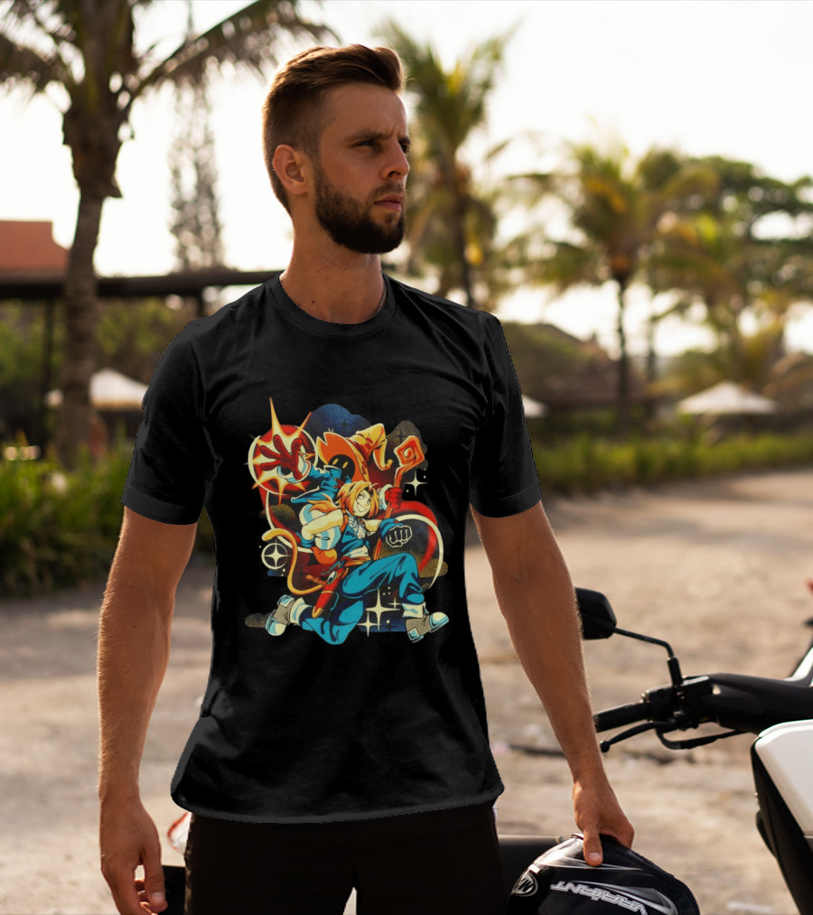 Final Fantasy I Will Always Carry You With Me Vivi Ornitier And Zidane Tribal T-Shirt