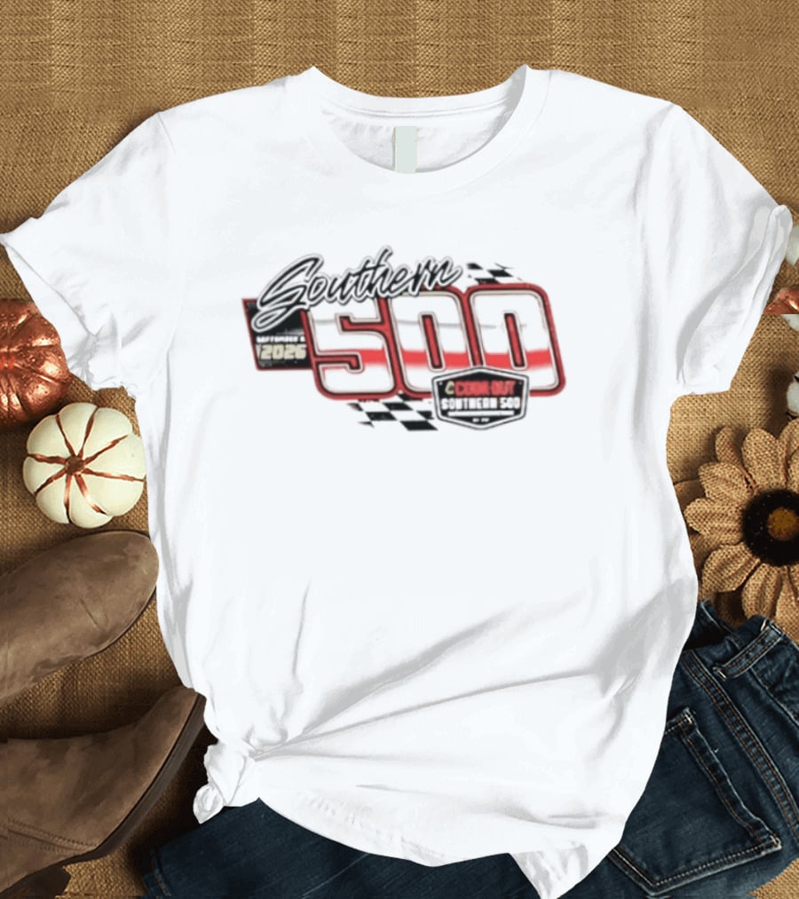 Cook Out Southern 500 NASCAR September 6 2026 Racing Event T-Shirt