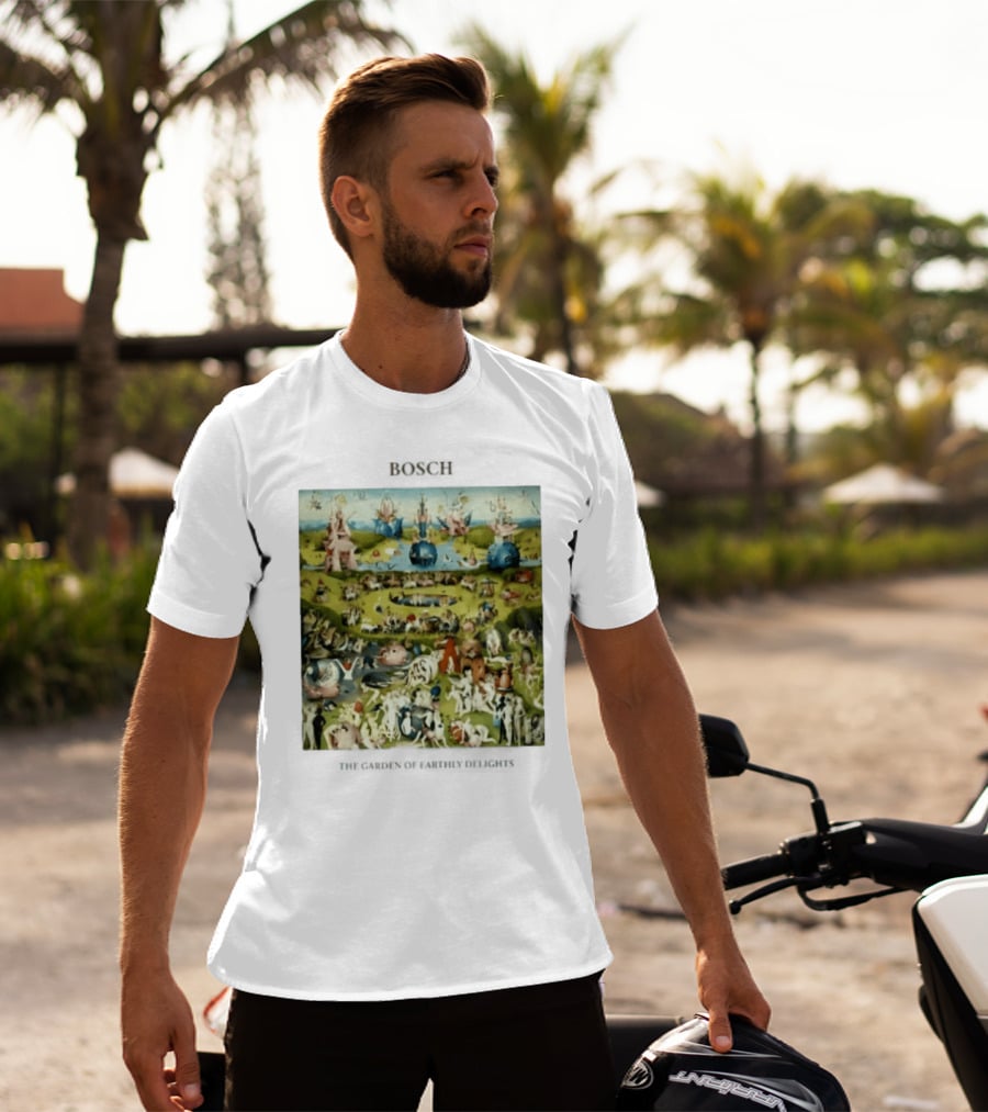 Bosch The Garden Of Earthly Delights Painting T-Shirt