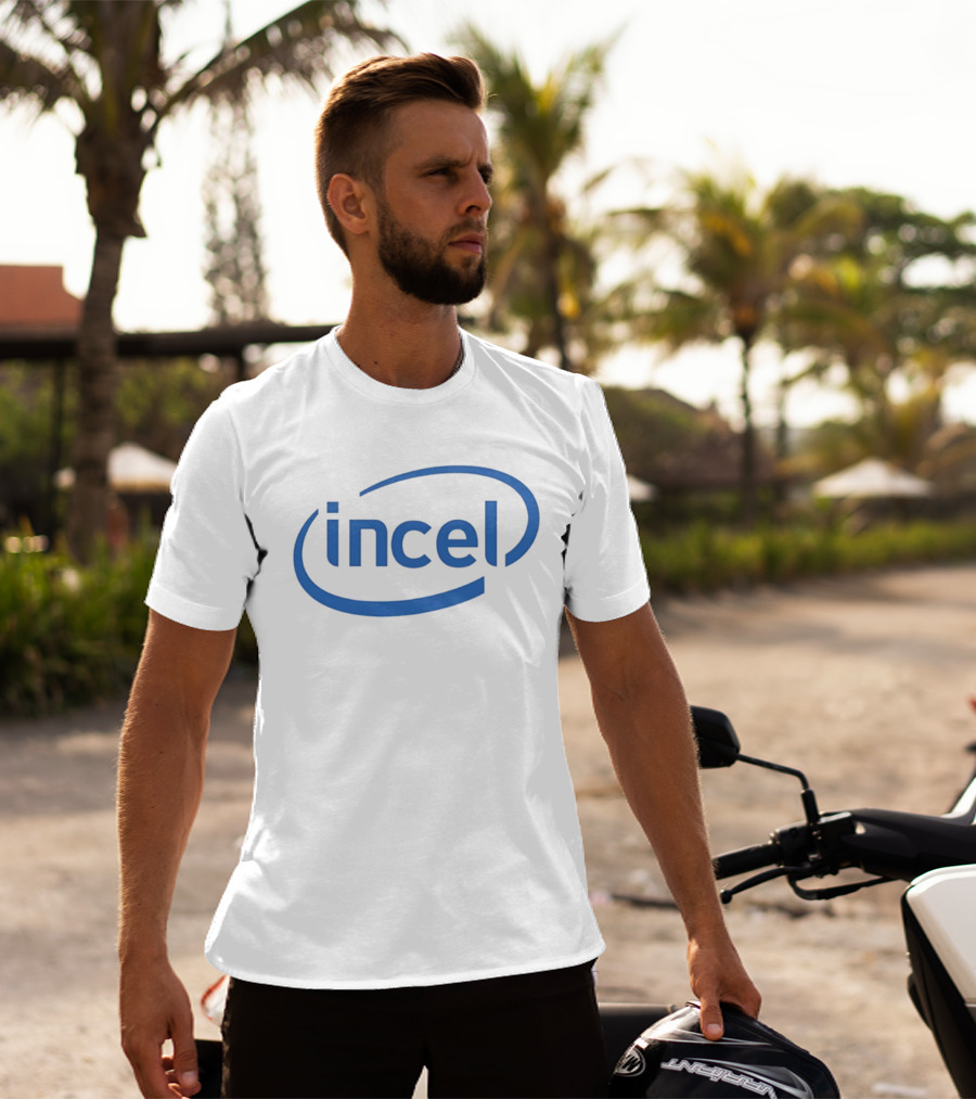 Incel Intel Logo Spoof T-Shirt