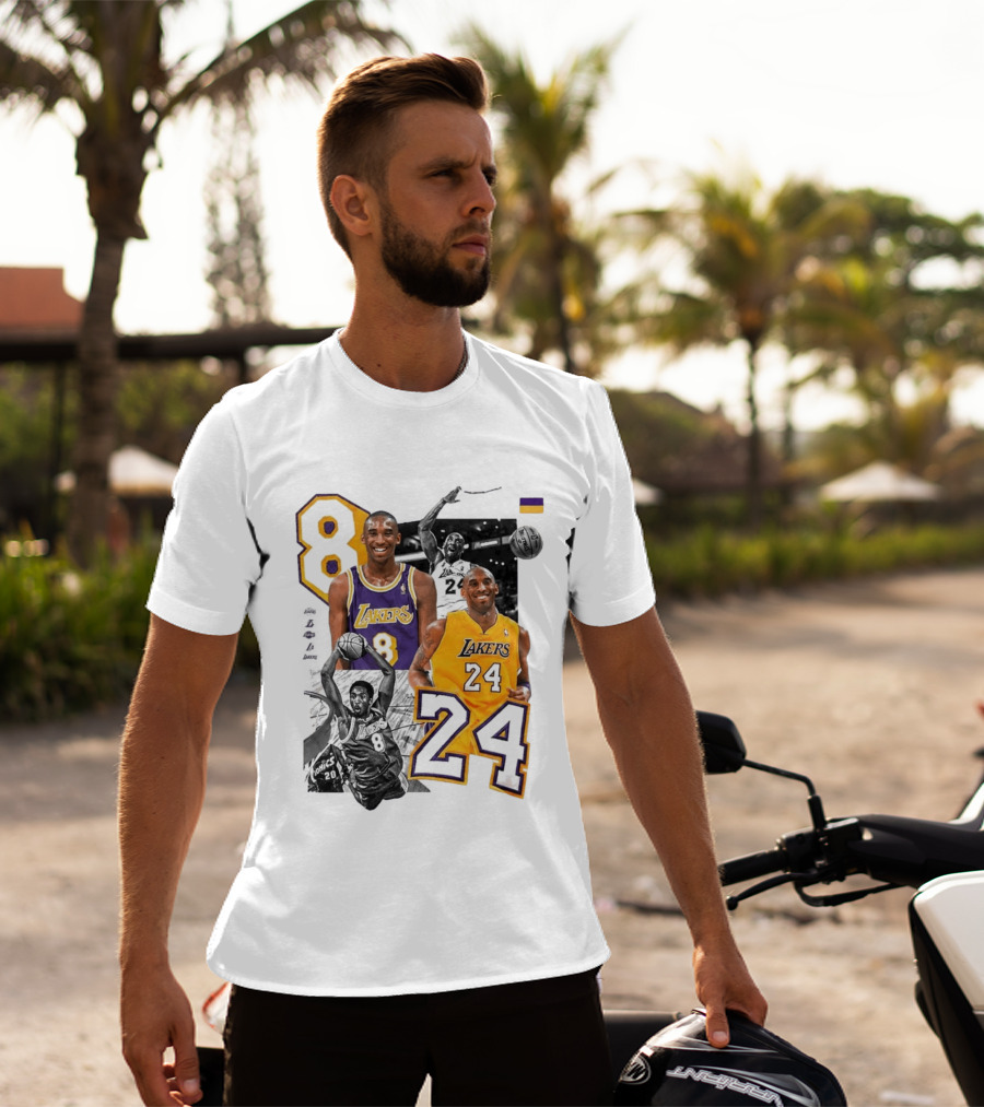 Kobe Bryant Los Angeles Lakers 8 24 Mamba Day T-Shirt