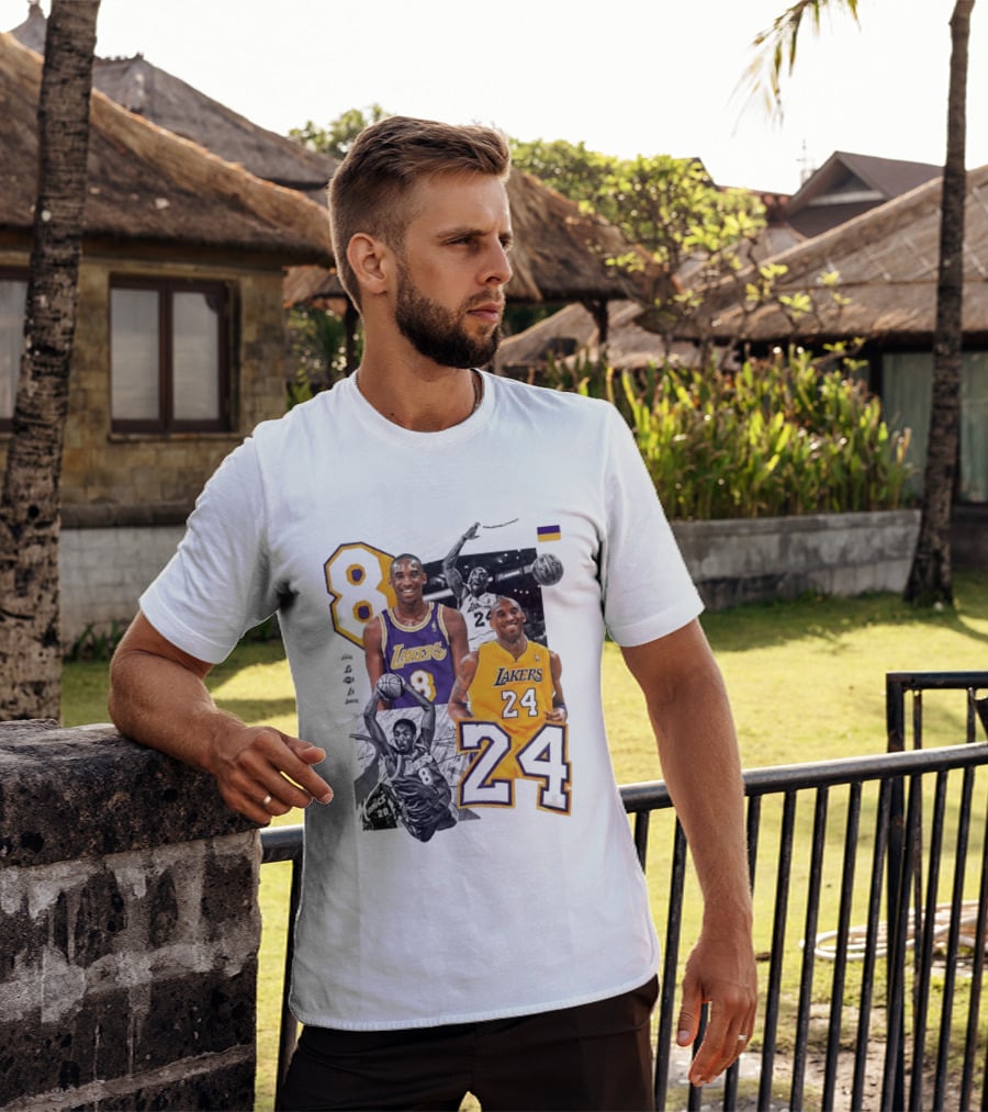 Kobe Bryant Los Angeles Lakers 8 24 Mamba Day T-Shirt