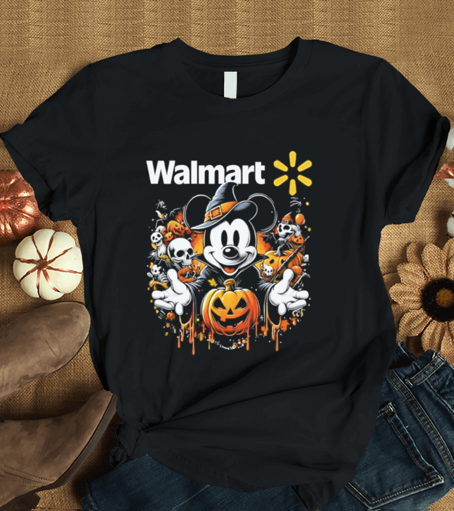 Walmart Mickey Mouse Halloween Pumpkin Magic 2026 T-Shirt