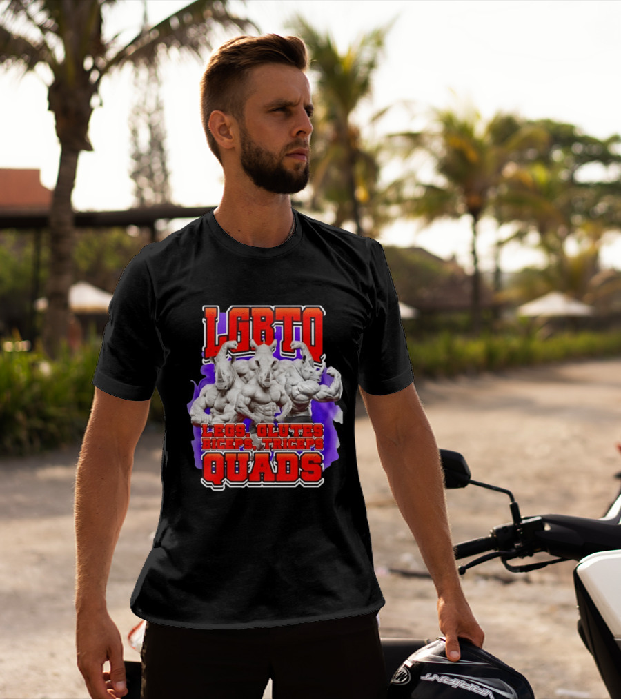 LGBTQ Rhino Legs Glutes Biceps Triceps Quads Fitness Bodybuilding T-Shirt