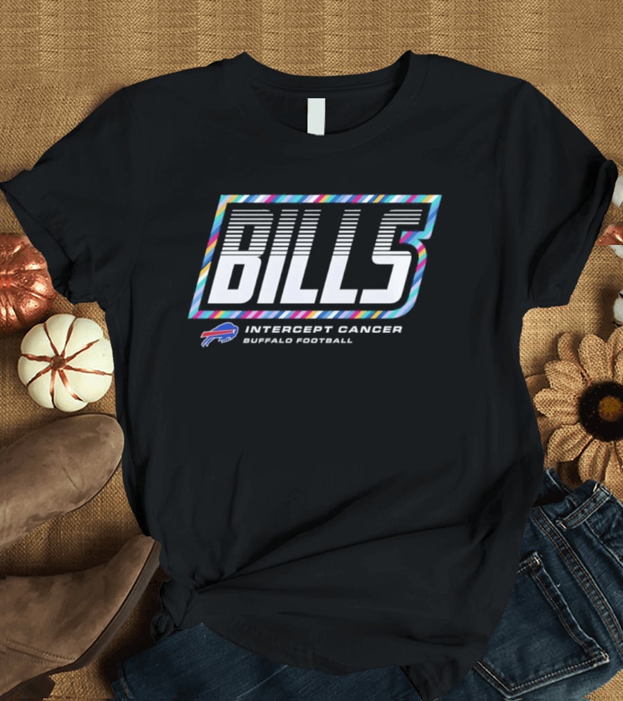 Buffalo Bills Intercept Cancer Crucial Catch 2026 Buffalo Football T-Shirt