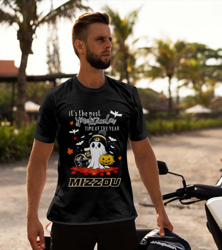 Mizzou Tigers Halloween Ghost 2026 It's The Most Spooktacular Time Of The Year T-Shirt