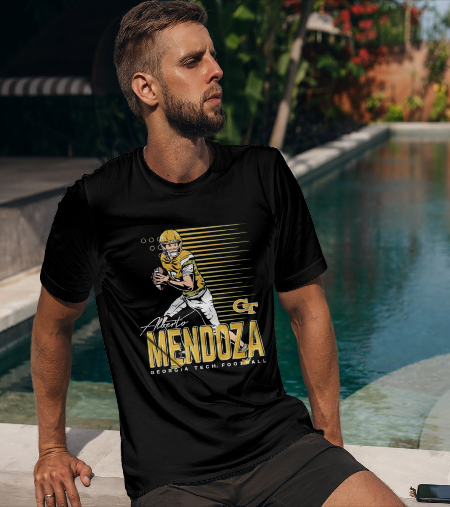 Alberto Mendoza Georgia Tech Football CT T-Shirt