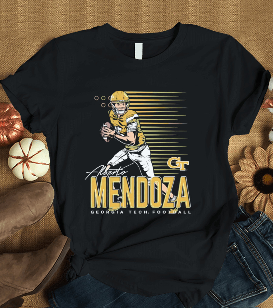 Alberto Mendoza Georgia Tech Football CT T-Shirt