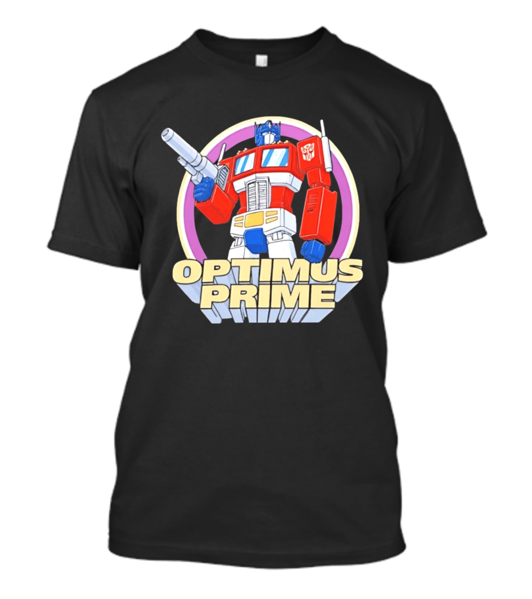 Optimus Prime Classic Animation Retro 80s T-Shirt