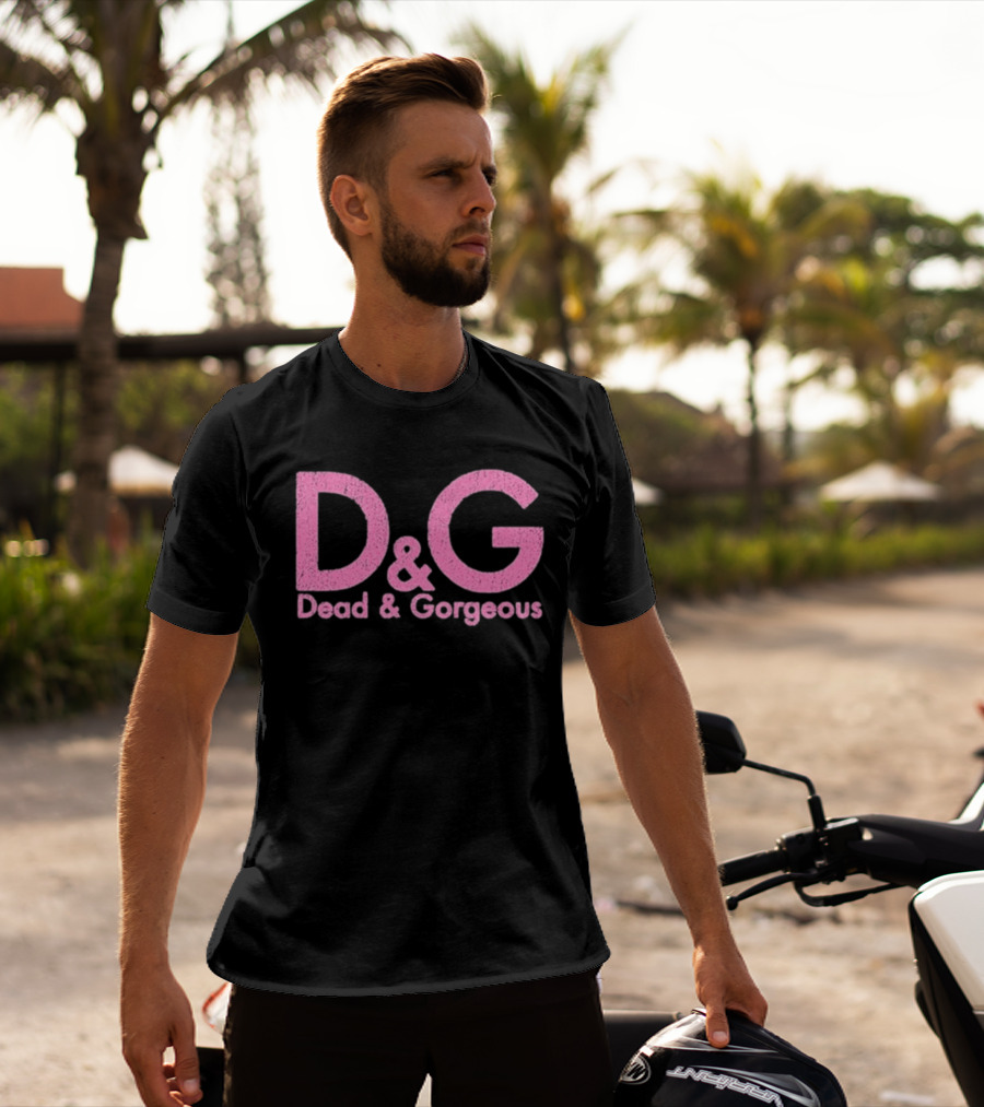 Destroy Lonely Dead & Gorgeous D&G Pink T-Shirt