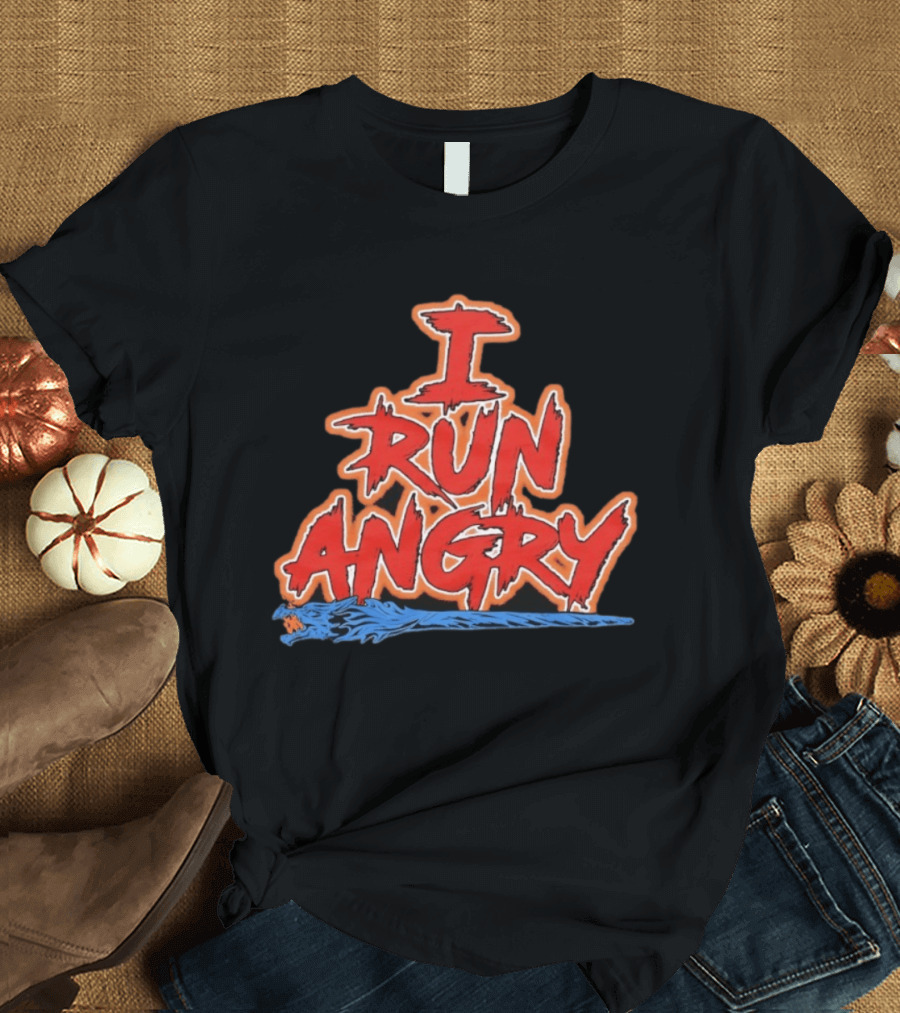 I Run Angry 2026 Tour T-Shirt