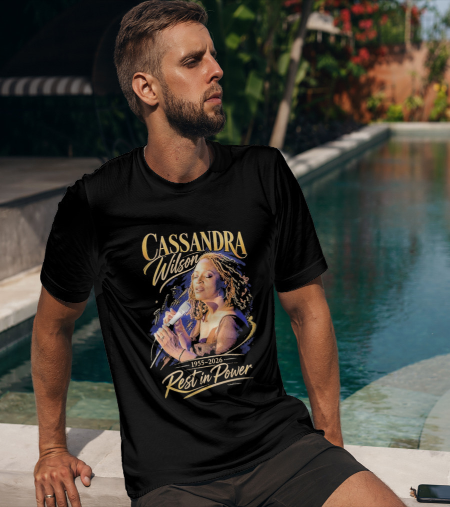 Cassandra Wilson 1955 2026 Rest In Power Jazz Legend T-Shirt