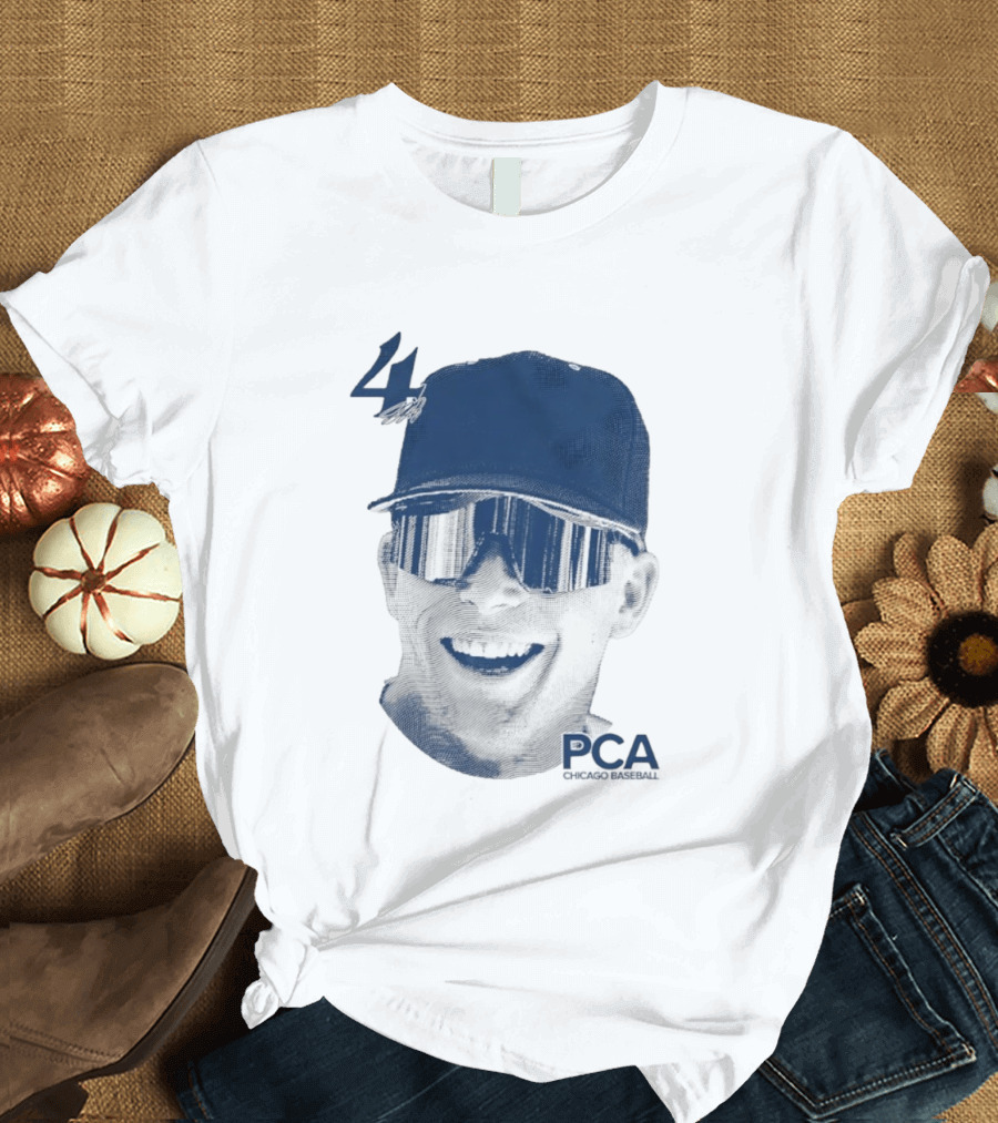 PCA 4 Pete Crow Armstrong Chicago Cubs Baseball T-Shirt