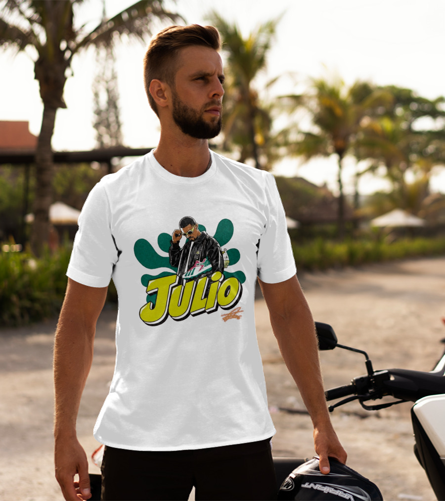 Julio Sneaker Style Hispanic Heritage Mariners T-Shirt