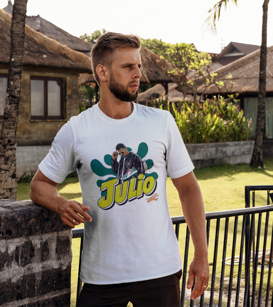Julio Sneaker Style Hispanic Heritage Mariners T-Shirt