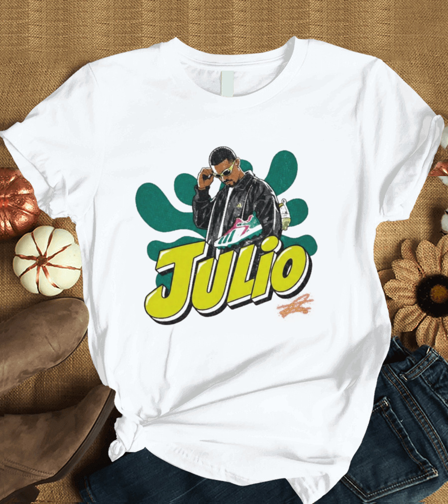 Julio Sneaker Style Hispanic Heritage Mariners T-Shirt