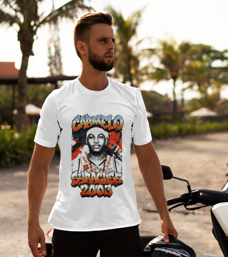 Carmelo Syracuse 2003 Basketball T-Shirt
