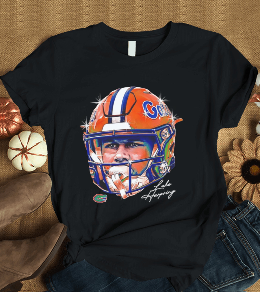 Florida Gators NCAA Football Helmet Swag Head T-Shirt