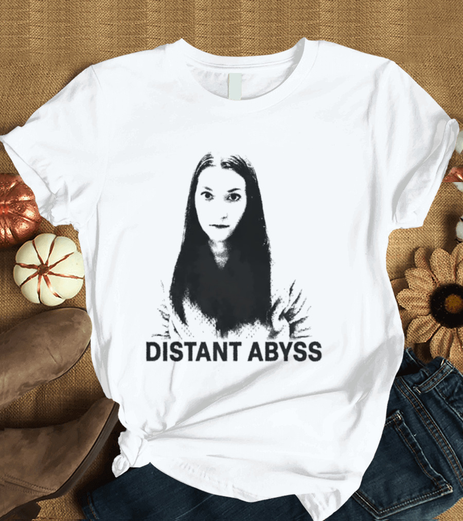 Distant Abyss Gothic Dark Aesthetic Minimalist T-Shirt